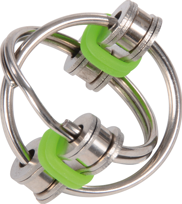 Flip-ring fidgetleke