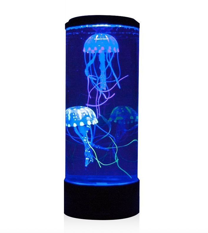 Jelly fish tank 39 cm. - sensorisk stemningslampe