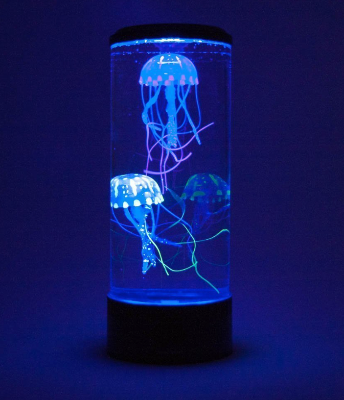 Jelly fish tank 39 cm. - sensorisk stemningslampe