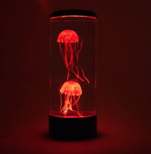 Jelly fish tank 39 cm. - sensorisk stemningslampe