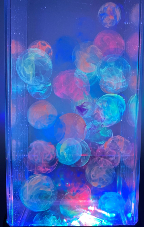 Mini Jelly Ball Tank - sensorisk stemningslampe