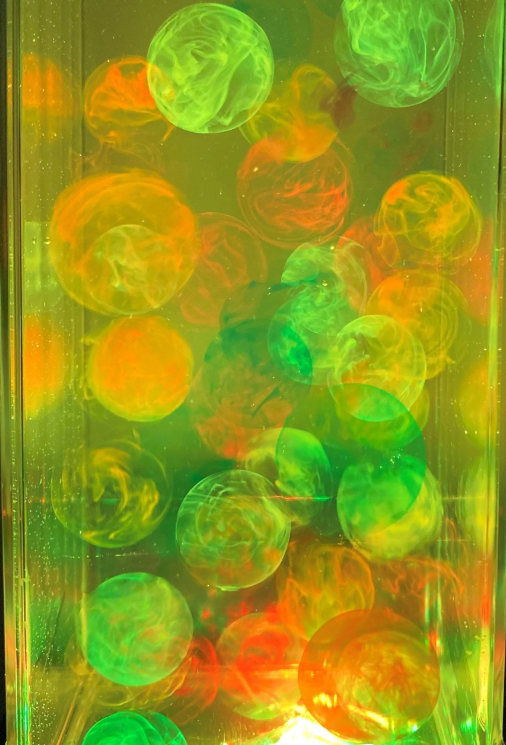 Mini Jelly Ball Tank - sensorisk stemningslampe