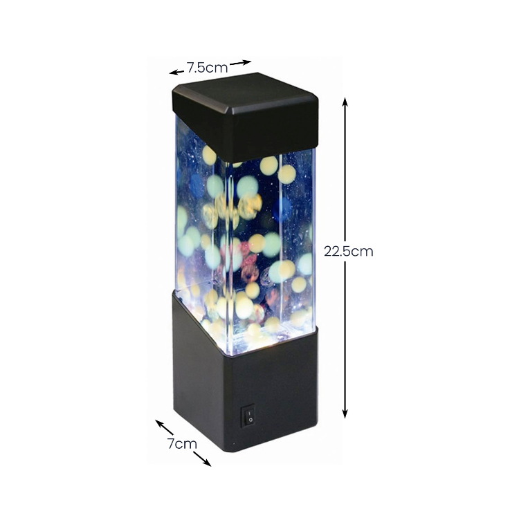 Mini Jelly Ball Tank - sensorisk stemningslampe