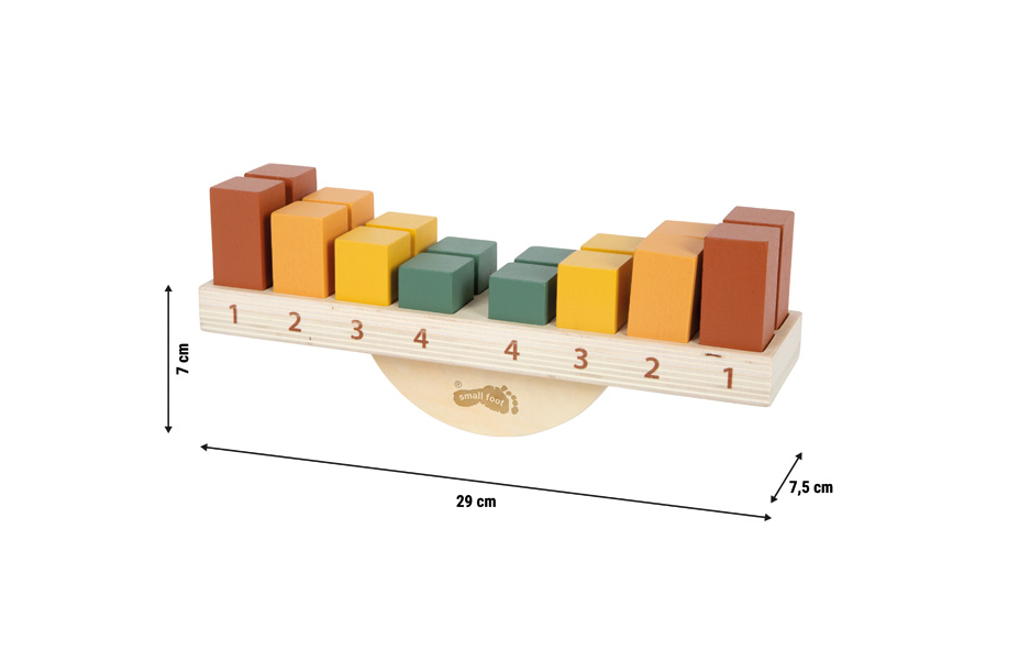 Montessori balanseleke av tre
