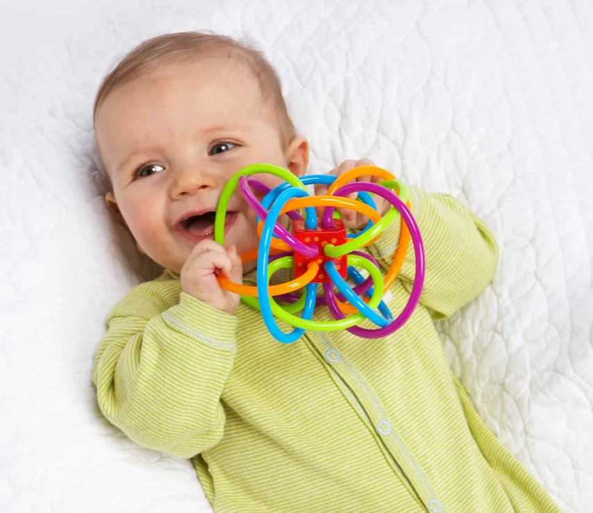 Winkel - sensorisk babyleke