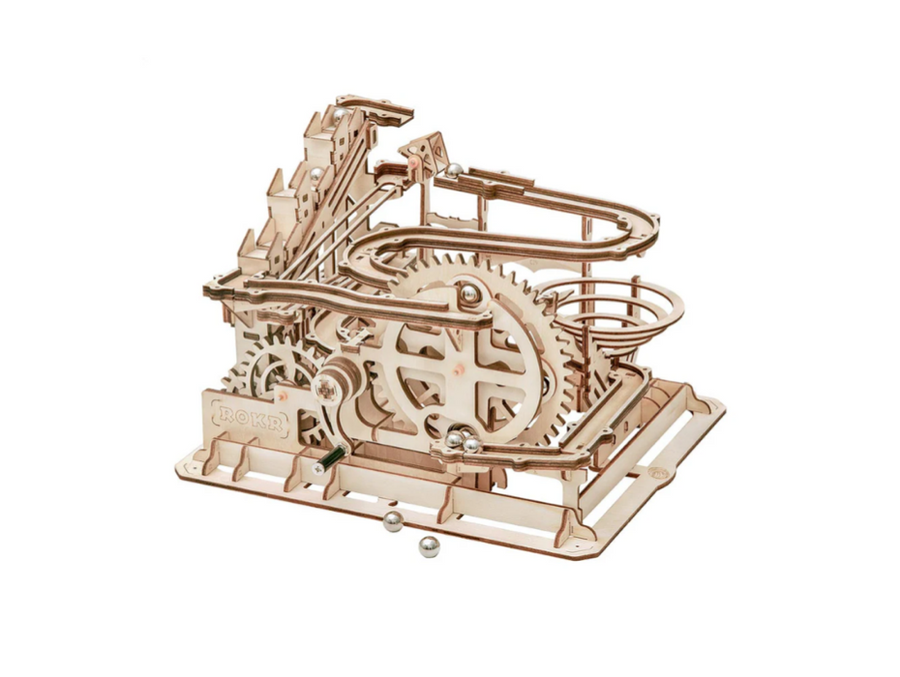 Robotime trebyggesett for voksne: Kulebane Marble Parkour