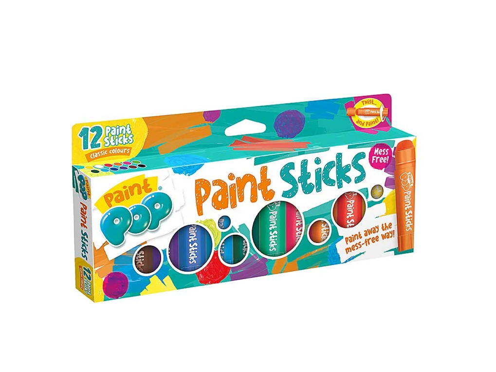 PaintPop: Malepenner 12 stk.