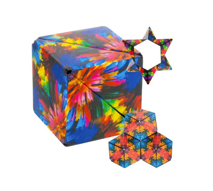 Magnetisk kube fidgetleke