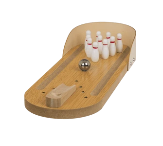 Mini-bowling bordspill