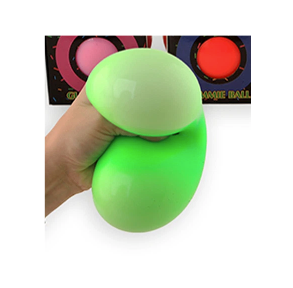 Stor og myk klemmeball