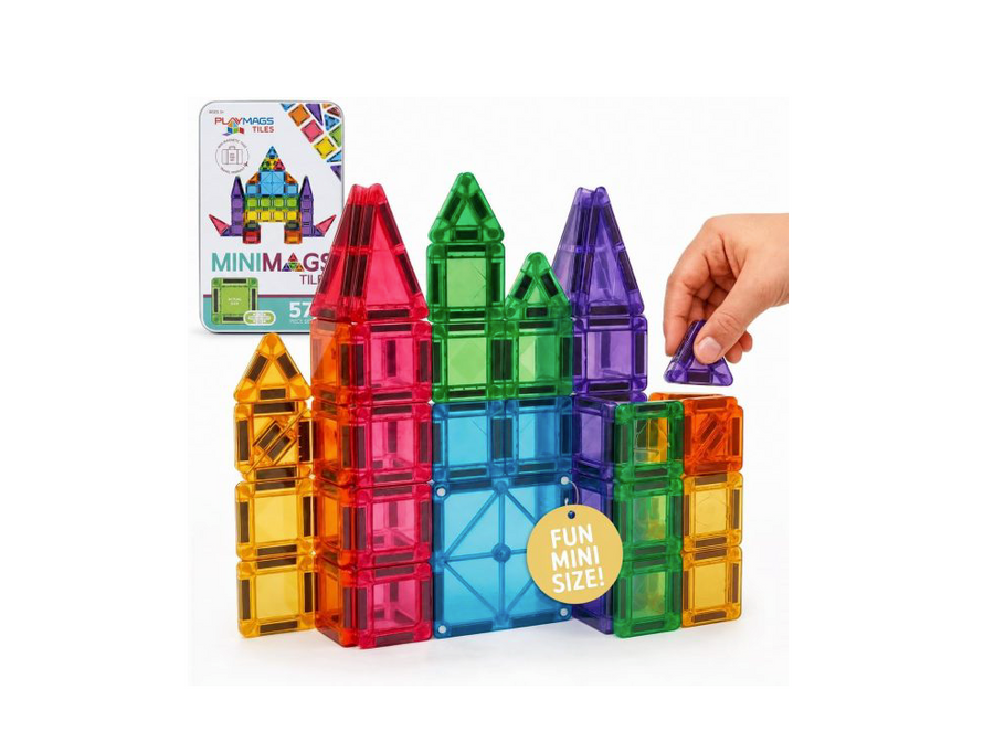 Playmags Magnetiske rammer mini 57 stk.