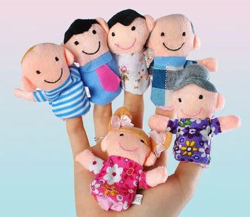Fingerdukker Familie