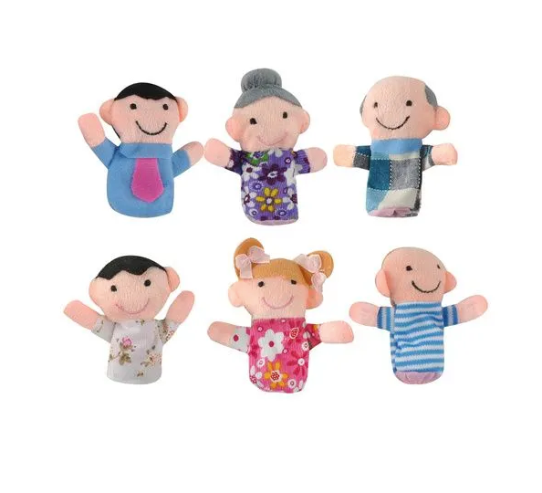 Fingerdukker Familie