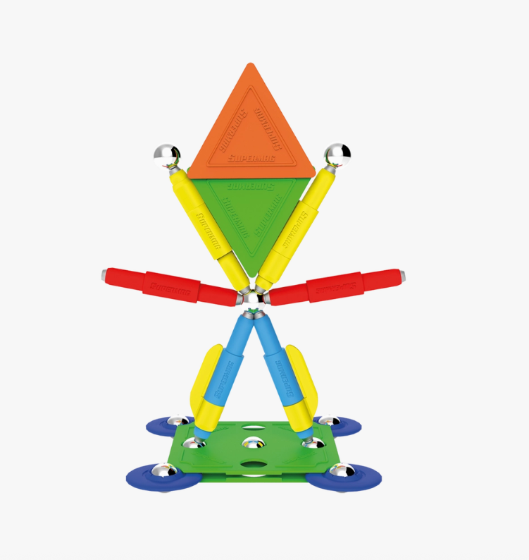 Supermag Projects Multicolor 30 deler - magnetbyggesett