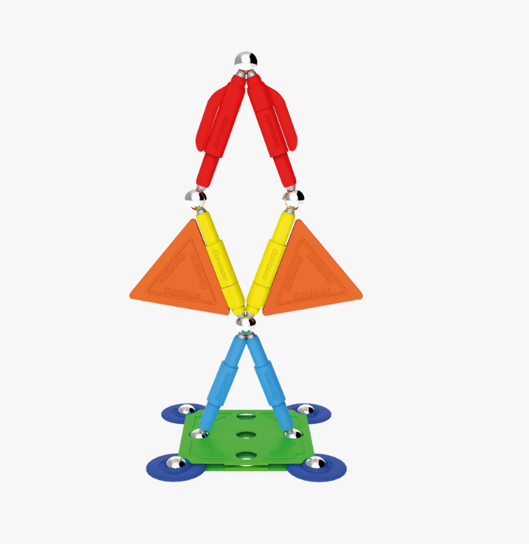 Supermag Projects Multicolor 30 deler - magnetbyggesett