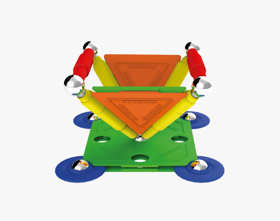 Supermag Projects Multicolor 30 deler - magnetbyggesett