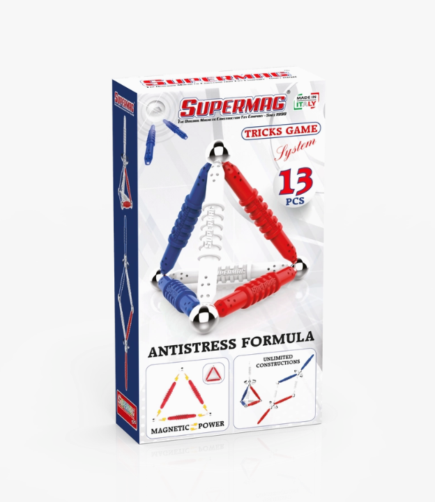 Supermag Tricks - magnetbygging og fidgetleke