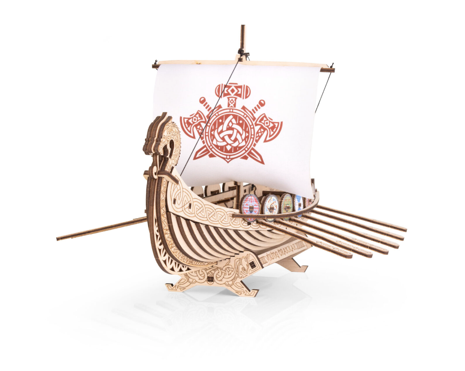EWA trebyggesett for voksne: Vikingskip