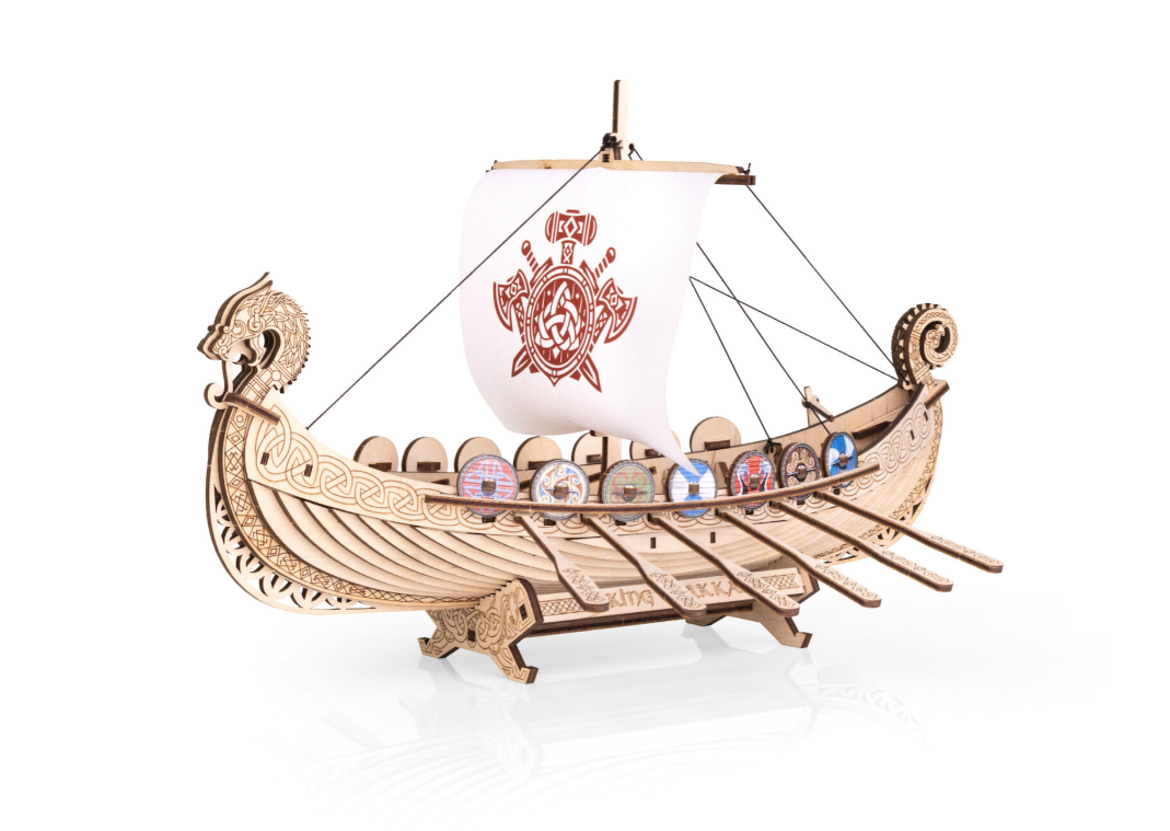 EWA trebyggesett for voksne: Vikingskip