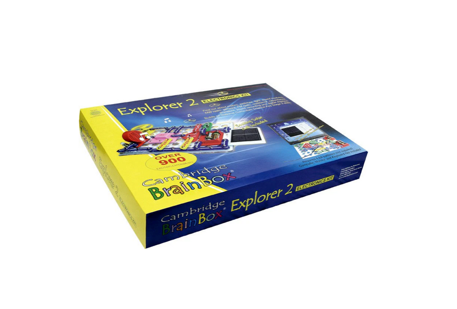 BrainBox Explorer 2 stort elektronikksett for barn