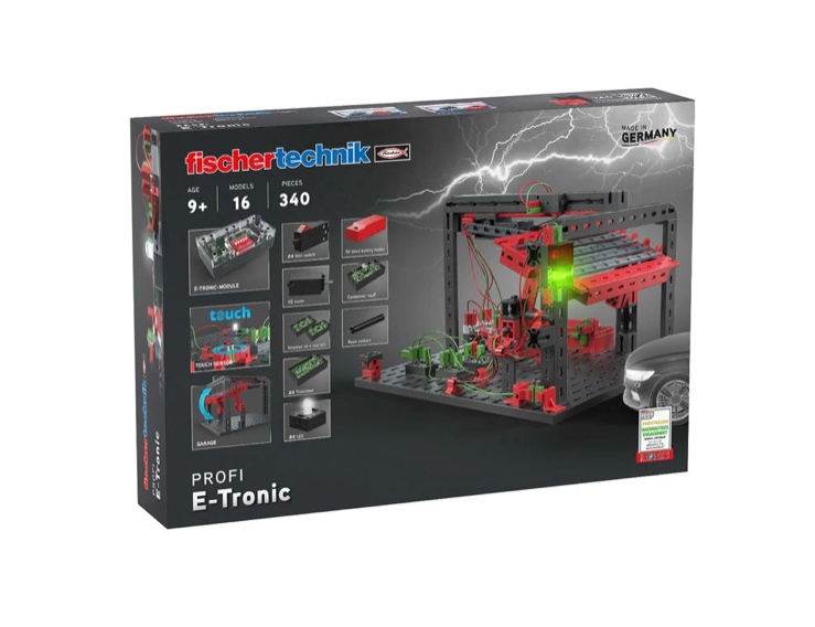 FischerTechnik E-Tronic elektronikksett for barn