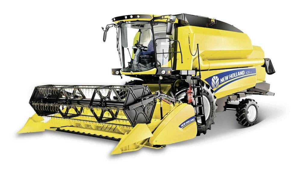 Bburago New Holland skurtresker Tc5.90 med kornkutter