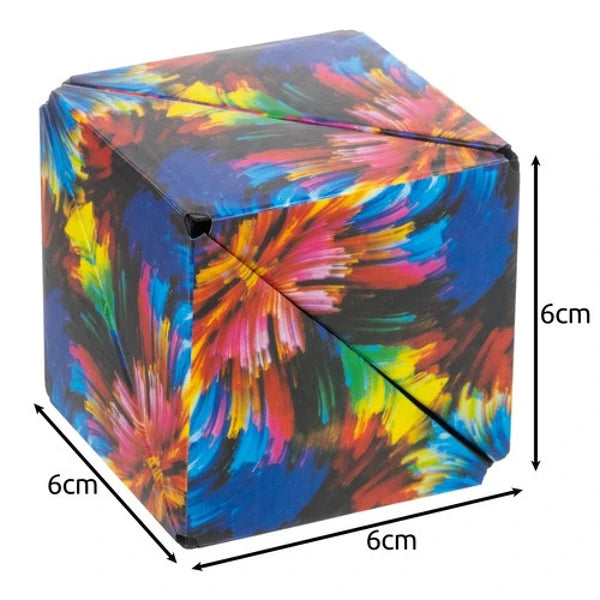 Magnetisk kube fidgetleke