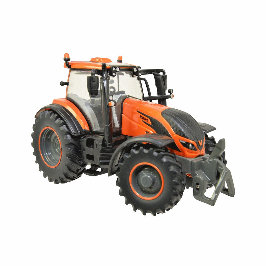 Britains Valtra Traktor T254 med oransje metalliclakk skala 1:32