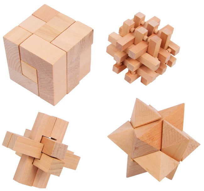 Hjernetrimmere av tre 4 stk.