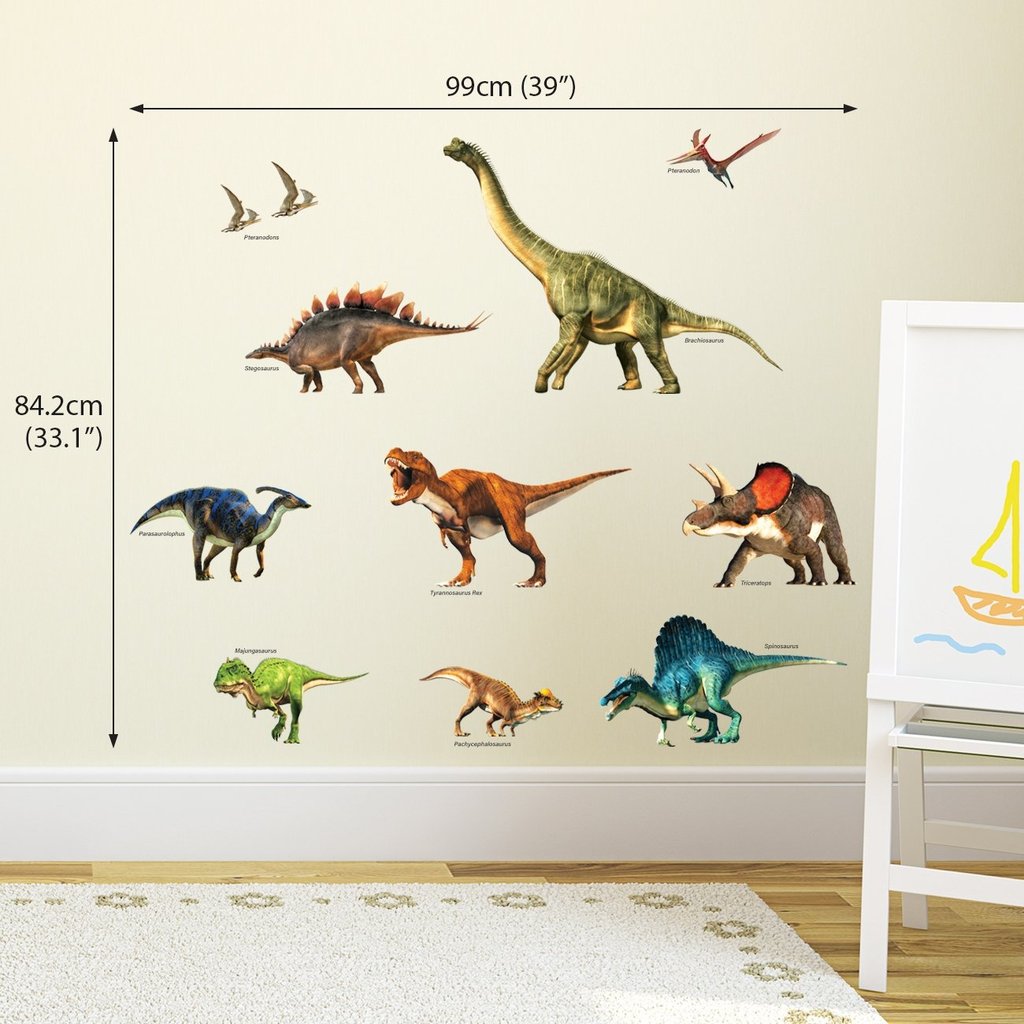 Wallstickers Dinosaurer