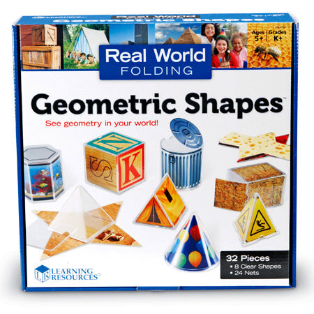 Geometriske former fra den virkelige verden - læremiddel