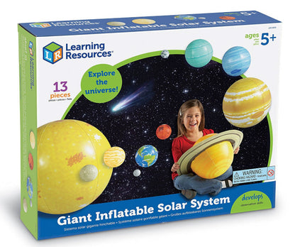 Oppblåsbart solsystem - læremiddel