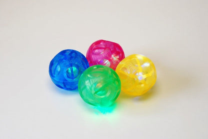 Sensoriske baller med lys 4-pakning