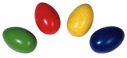 Rytme-egg av tre (Kvantumsrabatt)