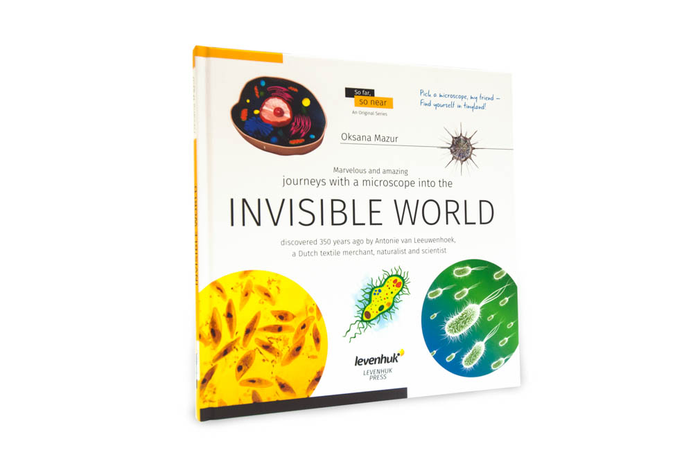 Bok Invisible World - Lær om mikroskoper