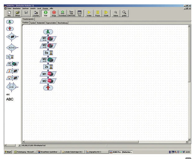 FischerTechnik Robo Pro Software