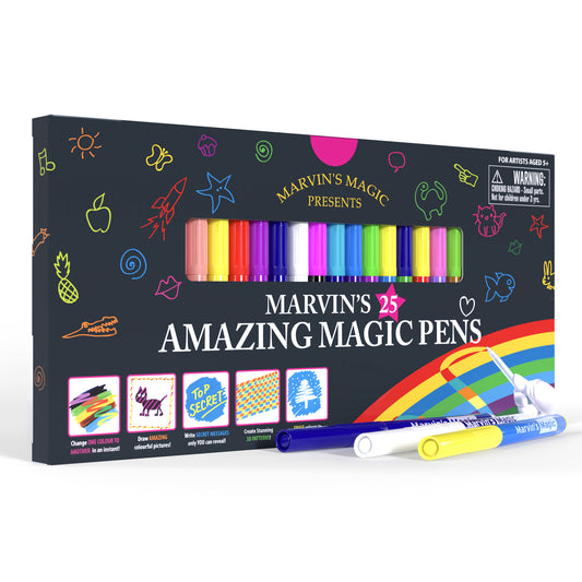Marvins 25 magiske tusjer - endrer farger