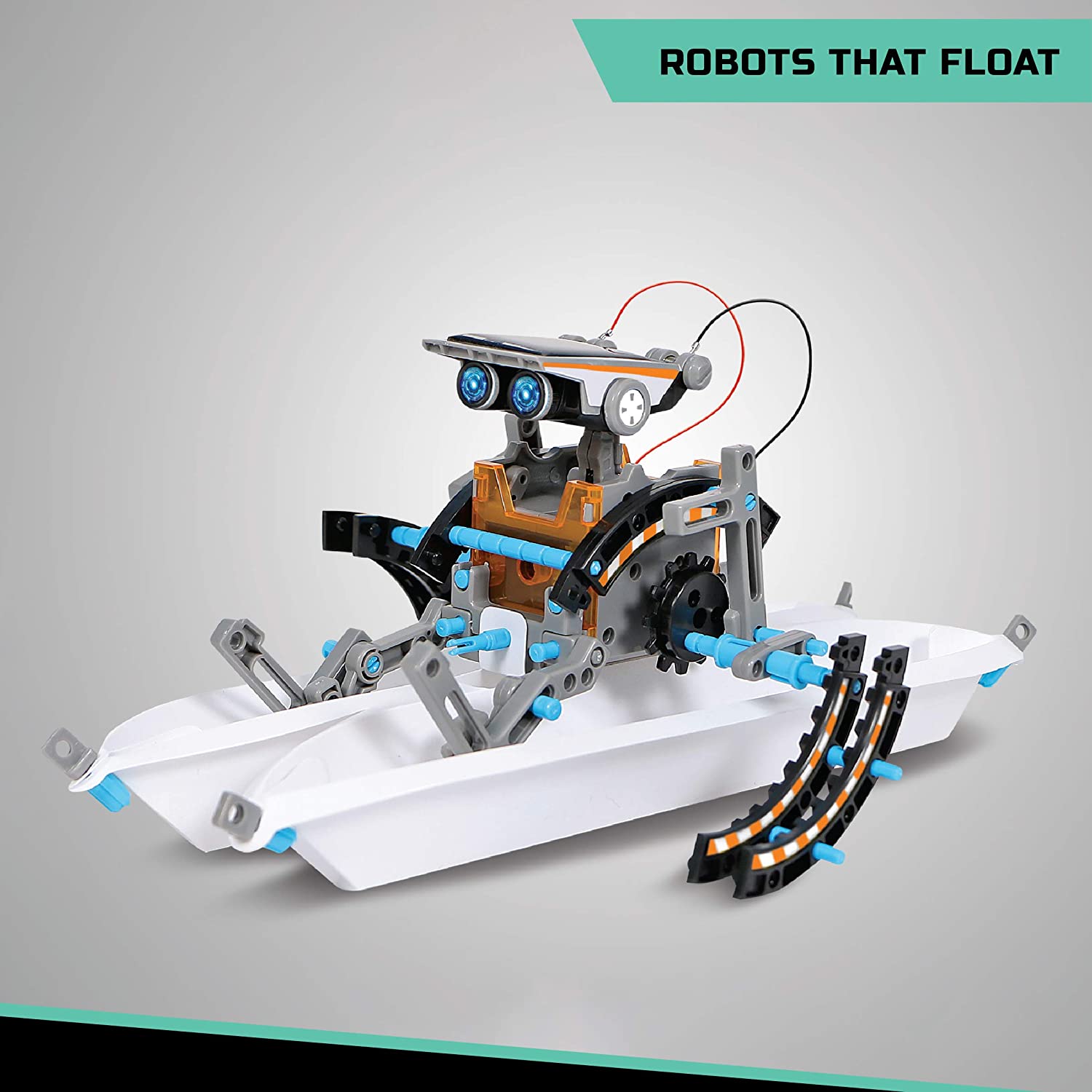 Discovery byggesett barn: Solcelledrevne roboter - 12 modeller