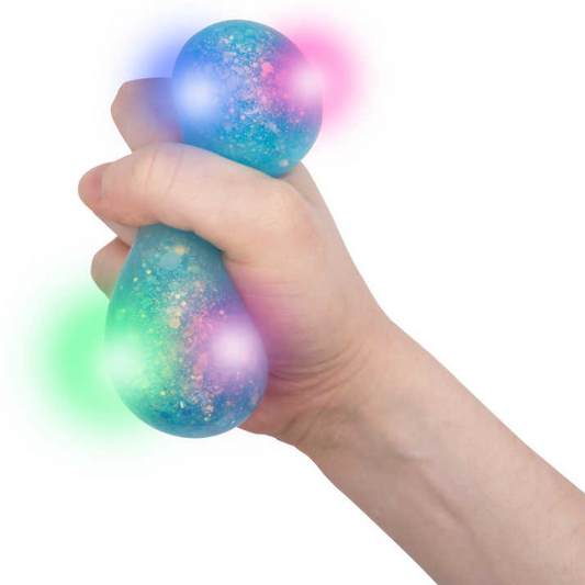 Scrunchems Galaxy stressball med lys