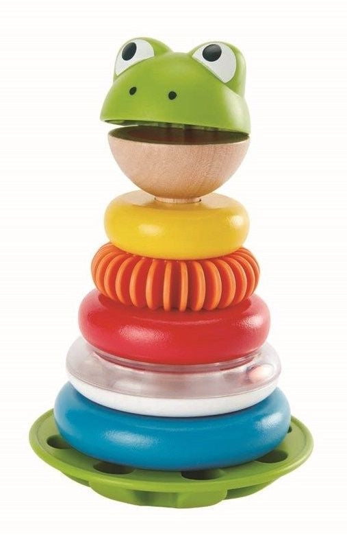 Hape Frosk Stable -og vippefigur med lyd