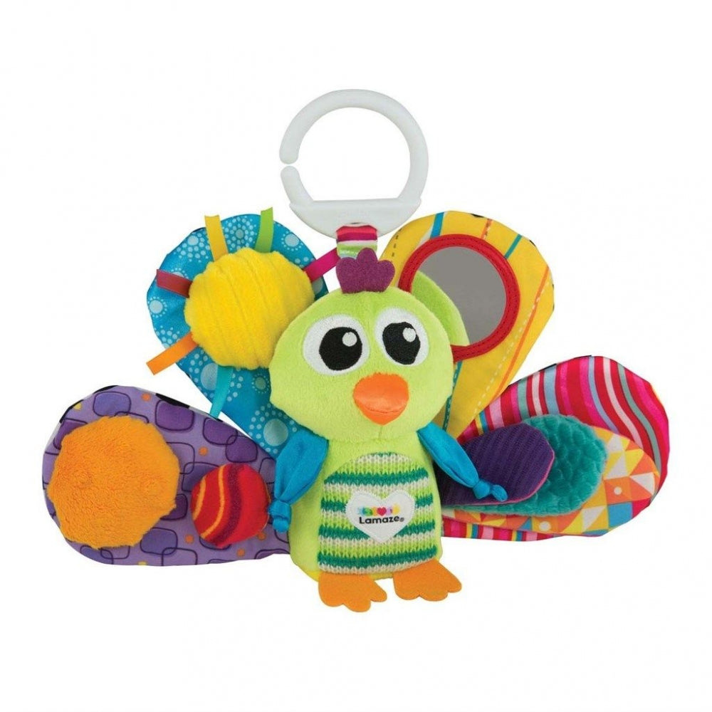 Lamaze babyleke: Påfuglen Jack