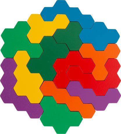 Læringsspill Hexagon