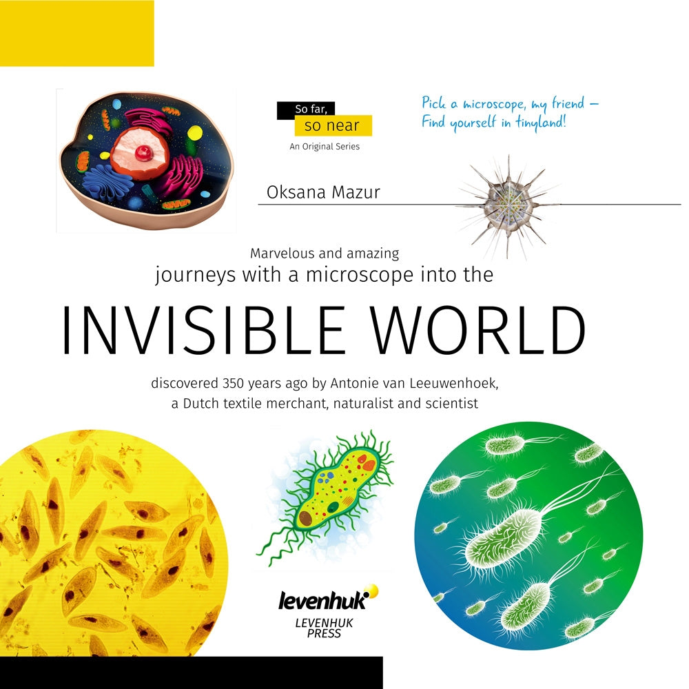 Bok Invisible World - Lær om mikroskoper