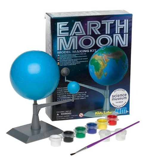 4M Byggesett for barn: Jord - Måne modell