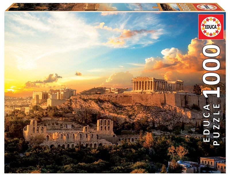 Educa puslespill: Akropolis Athen 1000 brikker
