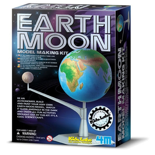 4M Byggesett for barn: Jord - Måne modell