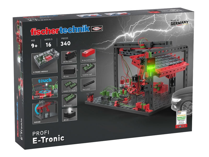 FischerTechnik E-Tronic elektronikksett for barn